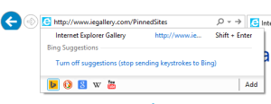 Internet Explorer wasn't the best browser in the world, but it did some things right. Its address bar would aggregate your search preferences, which could be switched on the fly. Microsoft Edge removed this.