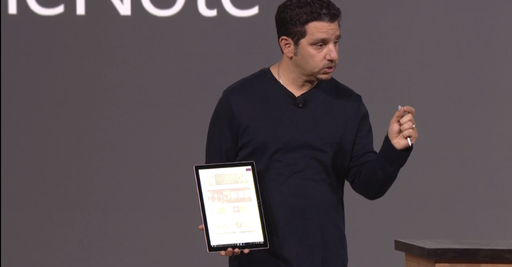 Microsoft announced the Surface Pro 4 at the Oct. 6 event in New York City. The tablet comes with WIndows 10 and refines features from the Surface Pro 3.